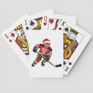 Kerstbrood Hockey Kerstmis 2026 Kerstsporten Pokerkaarten