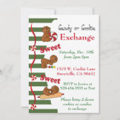 kerstbrood Koekje of Snoep Exchange Kaart (Voorkant)