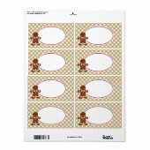Kerstbrood Labels (Full Sheet)