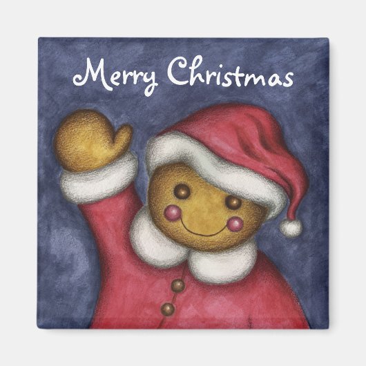Kerstbrood Magneet (Voorkant)