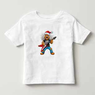 Kerstbrood Rots Gitaar Kerstmis 2026 Vakantie Kinder Shirts