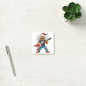 Kerstbrood Rots Gitaar Kerstmis 2026 Vakantie Post-it® Notes (Kantoor)