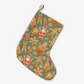 kerstbrood santa xmas - opslag kleine kerstsok (Voorkant (Hangend))
