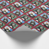 Kerstbrood, snowmen en ontbijtkoek cadeaupapier (Hoek)