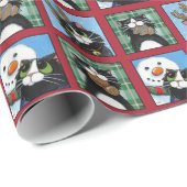 Kerstbrood, snowmen en ontbijtkoek cadeaupapier (Rol Hoek)