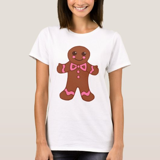 Kerstbrood T-shirt (Voorkant)