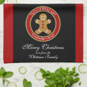 Kerstbrood Theedoek (Gevouwen)