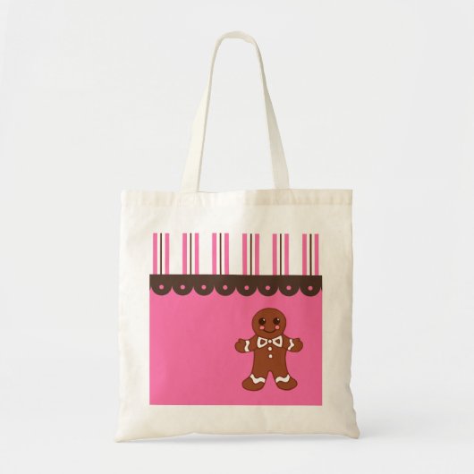 kerstbrood tote bag (Voorkant)