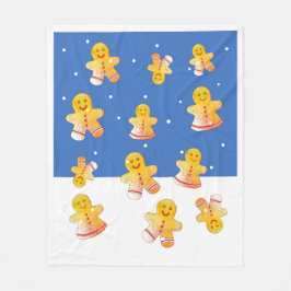 Kerstbrood Vliesdeken Fleece Deken