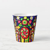 Kerstbrookasteel Latte Mok (Voorkant)