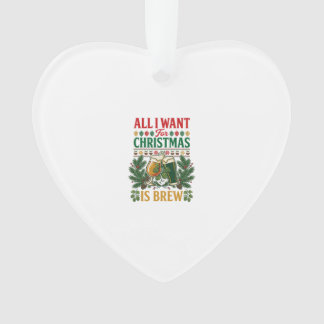 Kerstbrouwbierglazen Dennen Hoppen Ornament