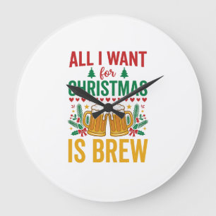 Kerstbrouwsel Vakantiedrankontwerp Grote Klok