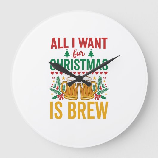 Kerstbrouwsel Vakantiedrankontwerp Grote Klok (Voorkant)