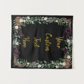 Kerstbruiloft Achtergrond, Fotofoto's ontvangen Wandkleed (Voorkant (horizontaal))