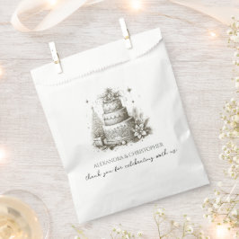 kerstbruiloft bedankzakje