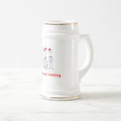 kerstbruiloft bierpul (Voorkant rechts)