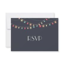 kerstbruiloft Chalkboard RSVP