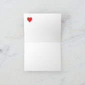 Kerstbruiloft Dank je Bedankkaart (Binnen)