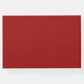 Kerstbruiloft Gastenboek Waterverf Botanisch (Achterkant)