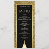 kerstbruiloft menu (Voorkant)