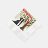 Kerstbruiloft Napkin Servetten (Hoek)