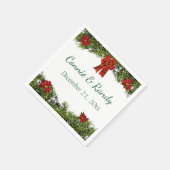 Kerstbruiloft Napkins Servet (Hoek)