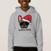 Kerstbruine Bulldog (Voorkant)