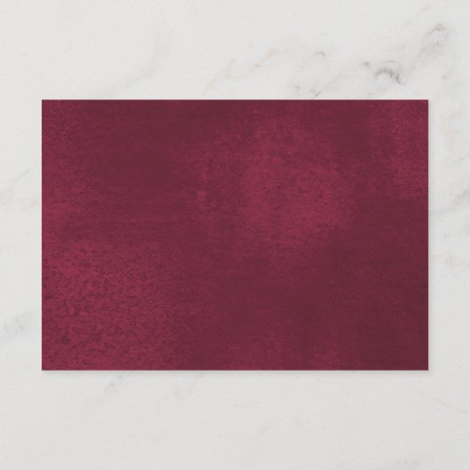 Kerstbruine goudboeken voor kerstmis, voor baby informatiekaartje (Achterkant)