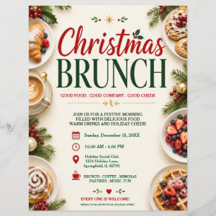 Kerstbrunch Flyer