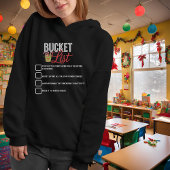 Kerstbucketlist voor leraren trui