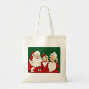  kerstbudgetbudget Canvas tas kerstman kerstman