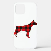 Kerstbuffalo Pset Doberman Case-Mate iPhone Case (Achterkant)