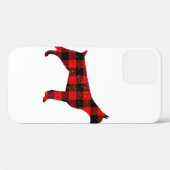 Kerstbuffalo Pset Doberman Case-Mate iPhone Case (Achterkant (horizontaal))
