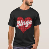 Kerstbuffel gespeeld Ik hou van Bingo Gift T-shirt (Voorkant)