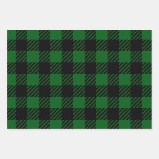 kerstbuffelpapier inpakpapier vel (Voorkant 2)