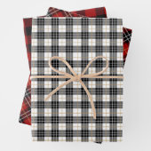 kerstbuffels met inlooppapier inpakpapier vel (In situ)