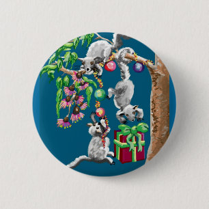 Kerstbuidelrat Ronde Button 5,7 Cm