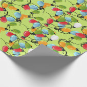 kerstbulb Mayhem Cadeaupapier (Hoek)