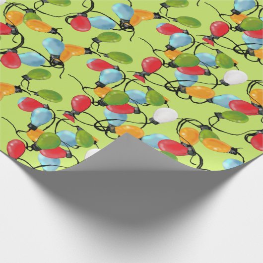 kerstbulb Mayhem Cadeaupapier (Hoek)