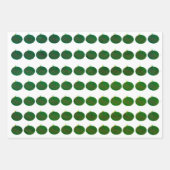 kerstbulkpapier (3 platte platen) inpakpapier vel (Voorkant 3)