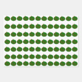 kerstbulkpapier (3 platte platen) inpakpapier vel (Voorkant)