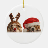 KerstBulldog Ornament (Achterkant)