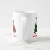 Kerstbulledogs in Sweaters Grote Koffiekop (Achterkant)