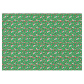 kerstbullfinch tafelkleed (Voorkant (Horizontaal))