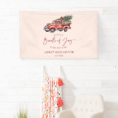 Kerstbundel van Joy Christmas Baby shower Spandoek (Insitu)