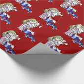 kerstbunkerpapier cadeaupapier (Hoek)