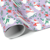 kerstBunnies Cadeaupapier (Rol Hoek)