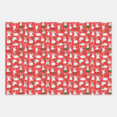 kerstBunnies Inpakpapier Vel (Voorkant 2)