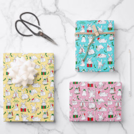 kerstBunnies Inpakpapier Vel