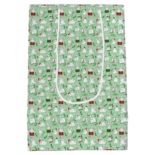 kerstBunnies Medium Cadeauzakje (Achterkant)